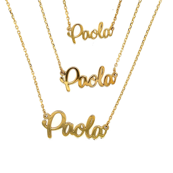 One name necklace