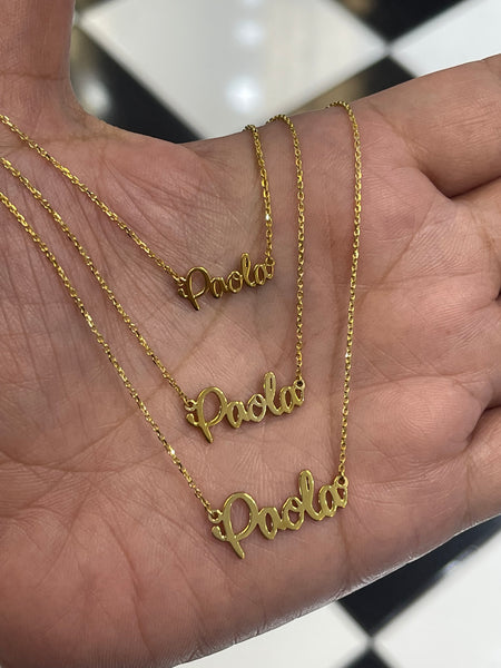 One name necklace