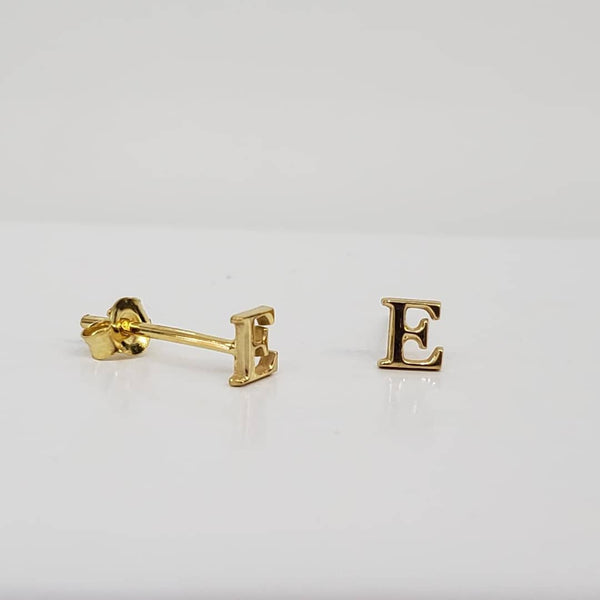 Initial Earrings