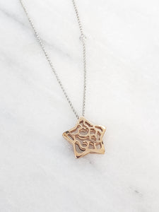 Rose Star Necklace