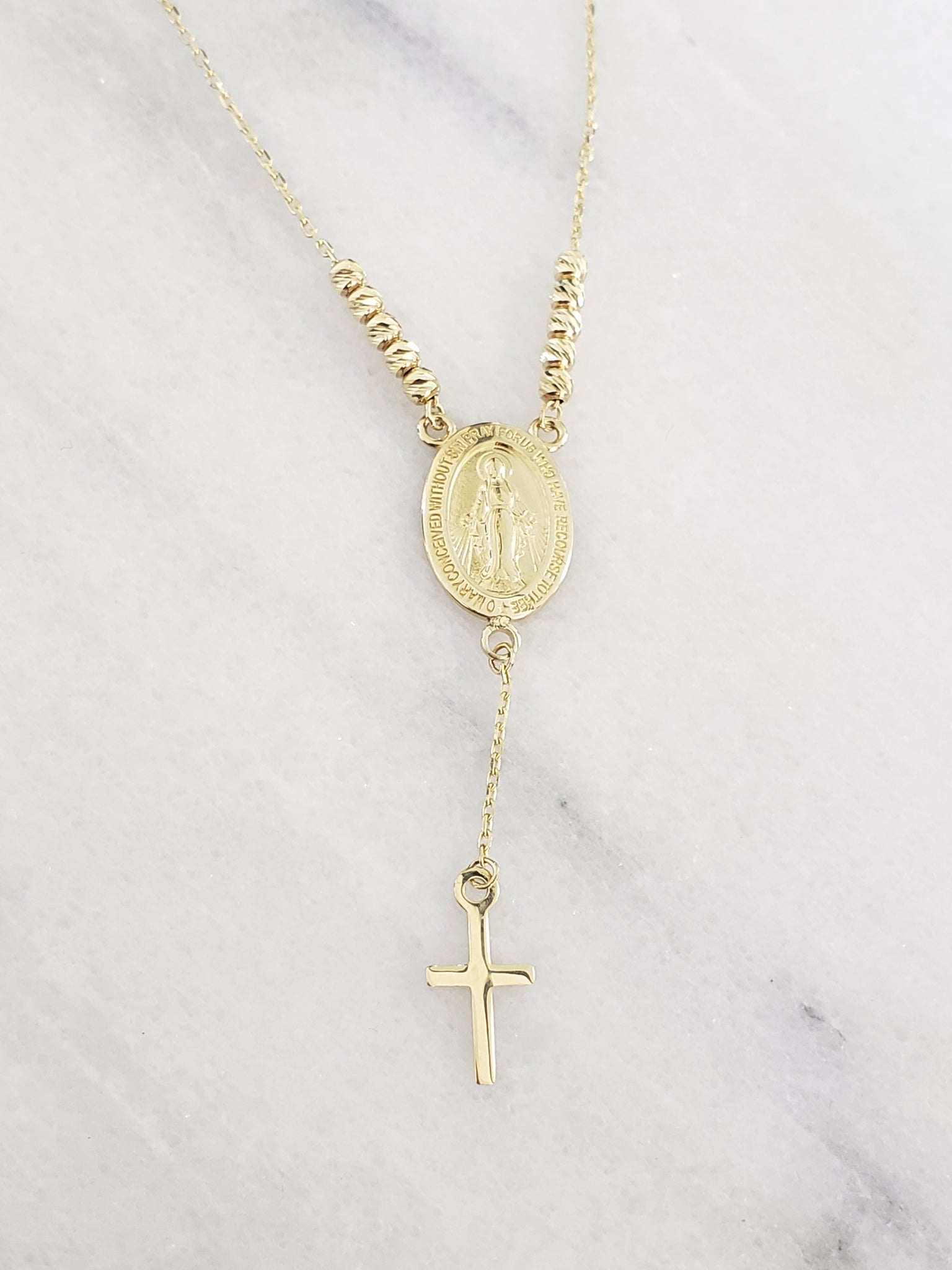 Rosary Style Necklace