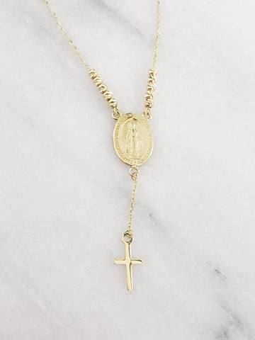 Rosary Style Necklace