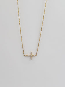 Diamond Cross Necklace